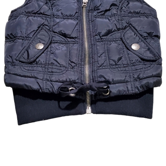 Sleeveless Black Puffer Vest BB Dakota Vintage Hot Topic Size L NWOT Nev… - Picture 7 of 12